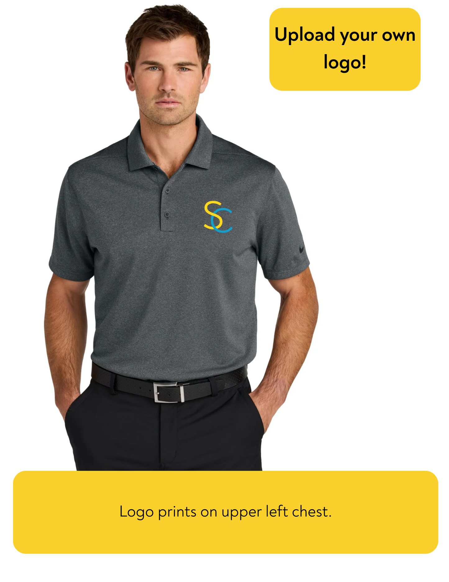 Nike Dri-FIT Smooth Heather Polo