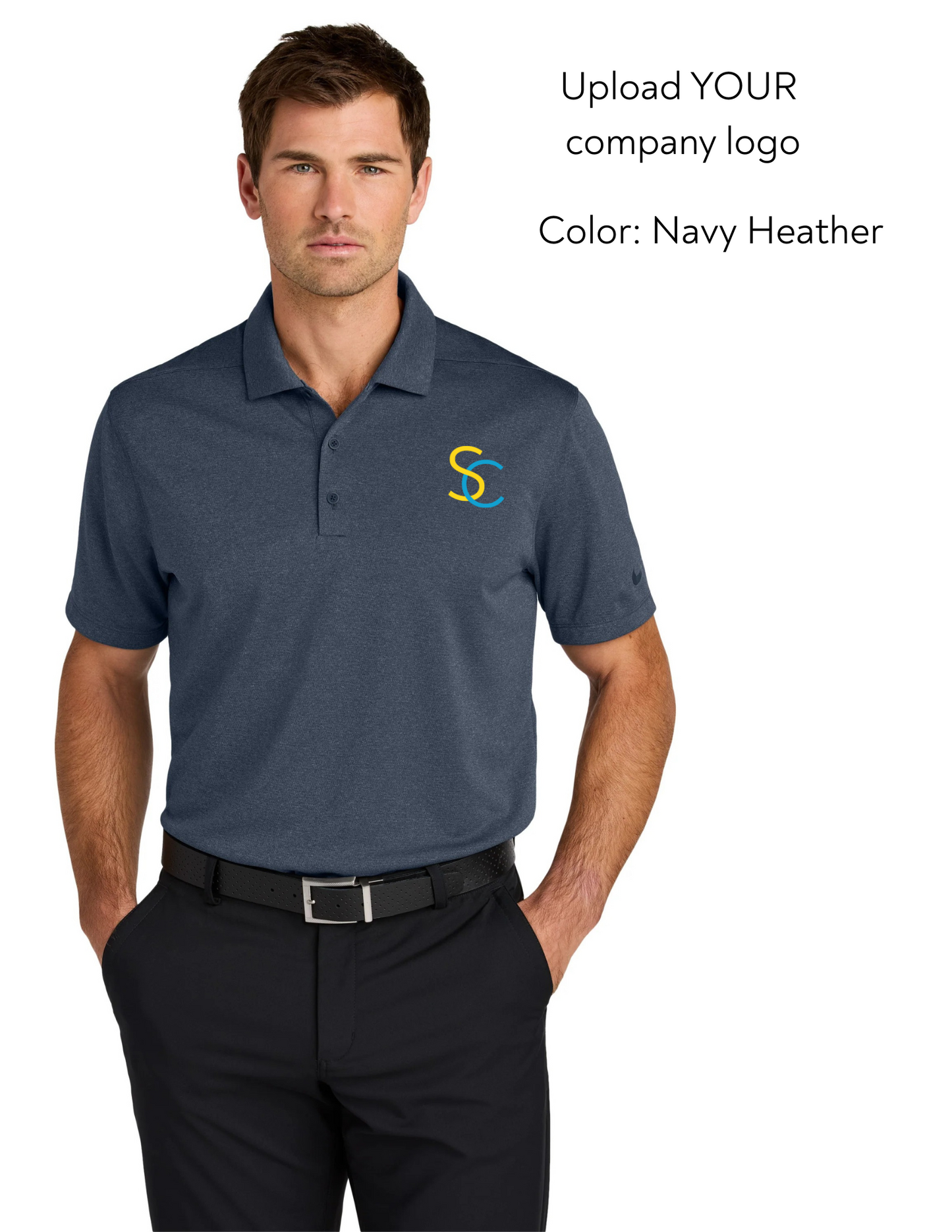 Nike Dri-FIT Smooth Heather Polo