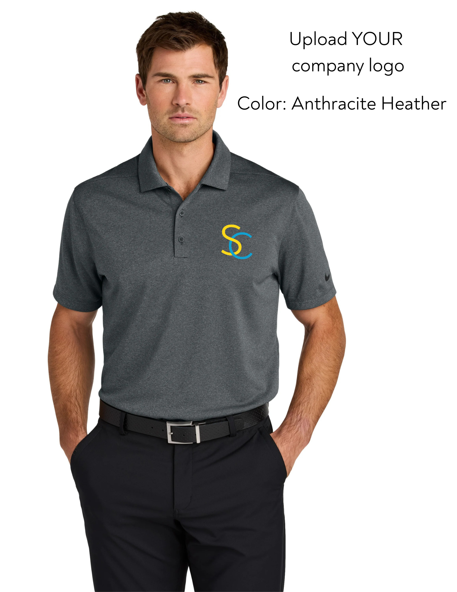 Nike Dri-FIT Smooth Heather Polo