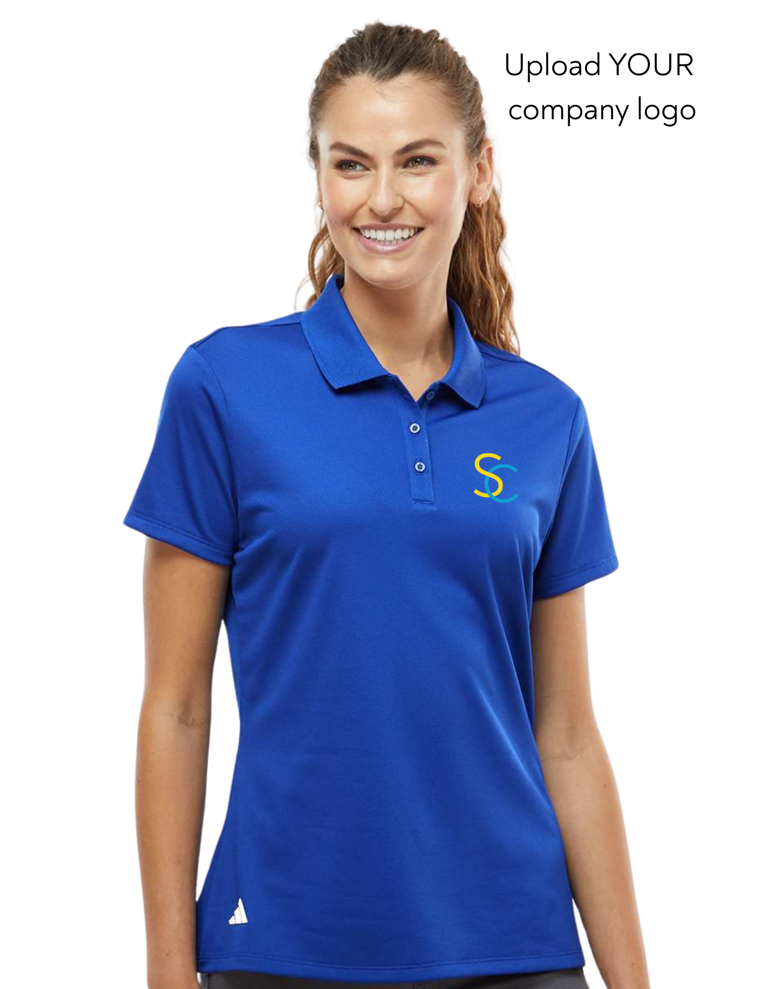 Adidas - Women's Basic Sport Polo - Stecker Creations