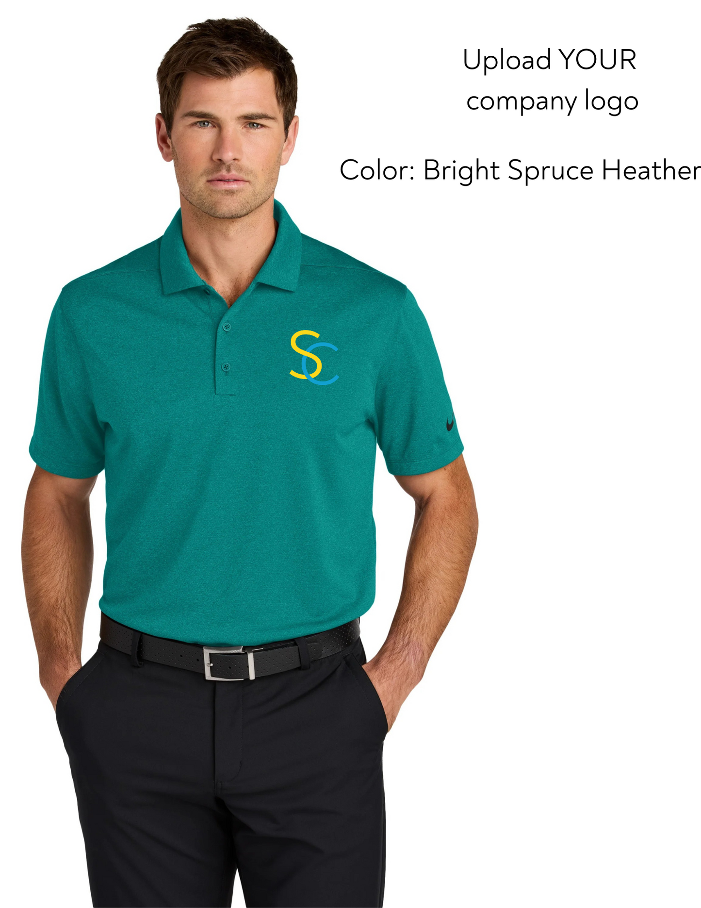 Nike Dri-FIT Smooth Heather Polo