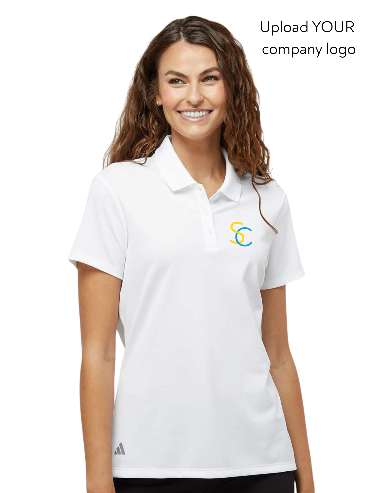 Adidas - Women's Basic Sport Polo - Stecker Creations