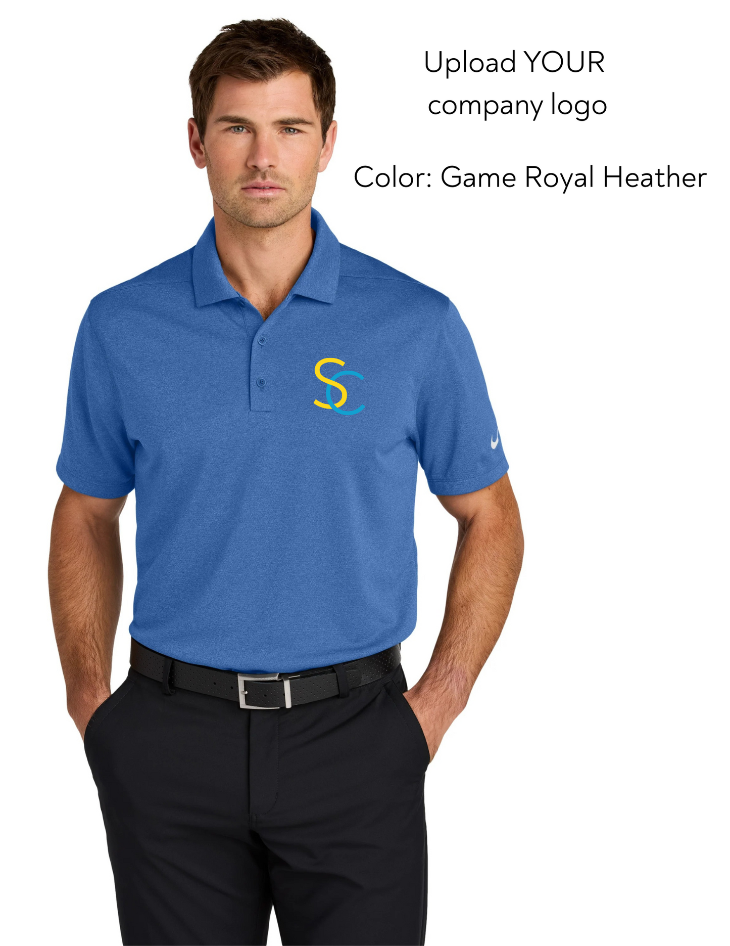 Nike Dri-FIT Smooth Heather Polo
