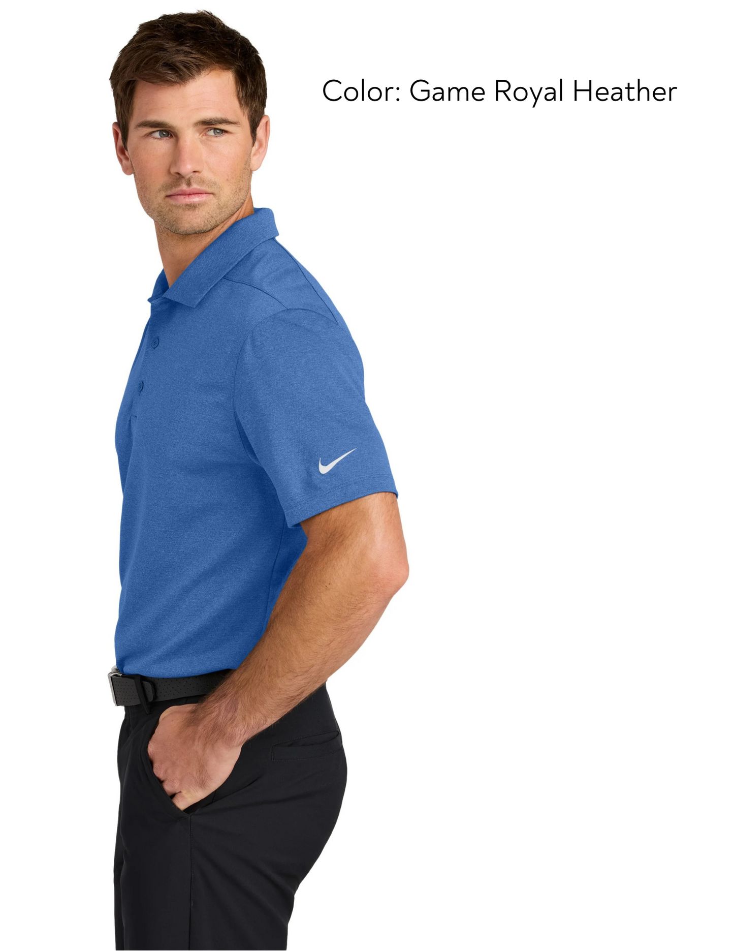 Nike Dri-FIT Smooth Heather Polo
