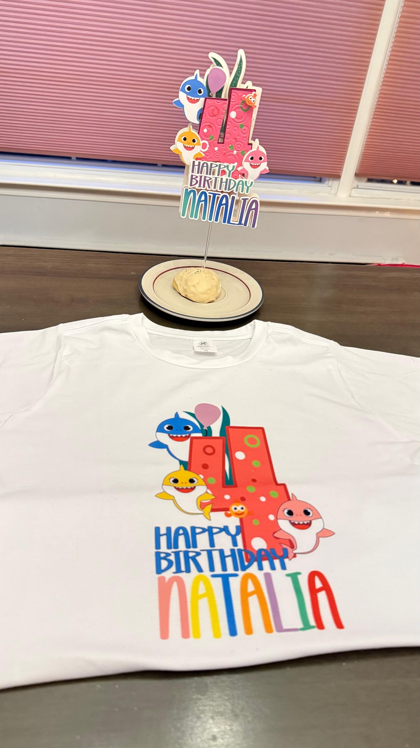 Baby Shark Personalized Birthday T-Shirt - Stecker Creations