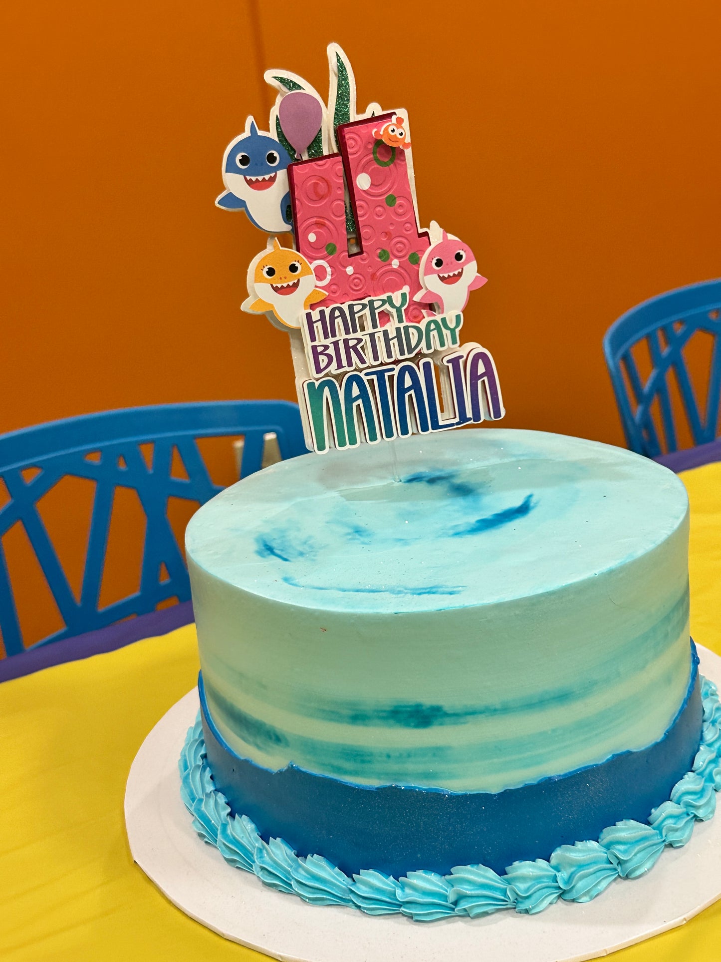 Baby Shark Cake Topper - Stecker Creations