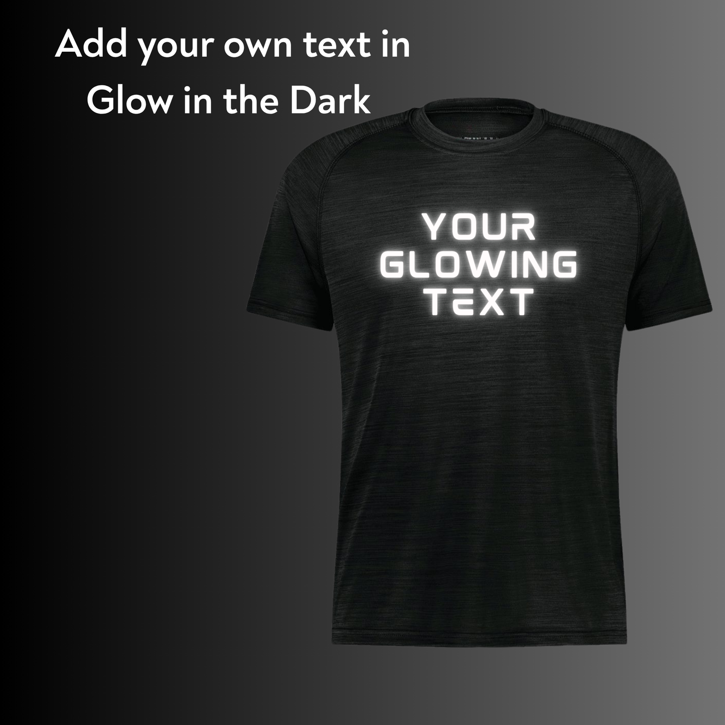 Glow in the Dark Print T-Shirt