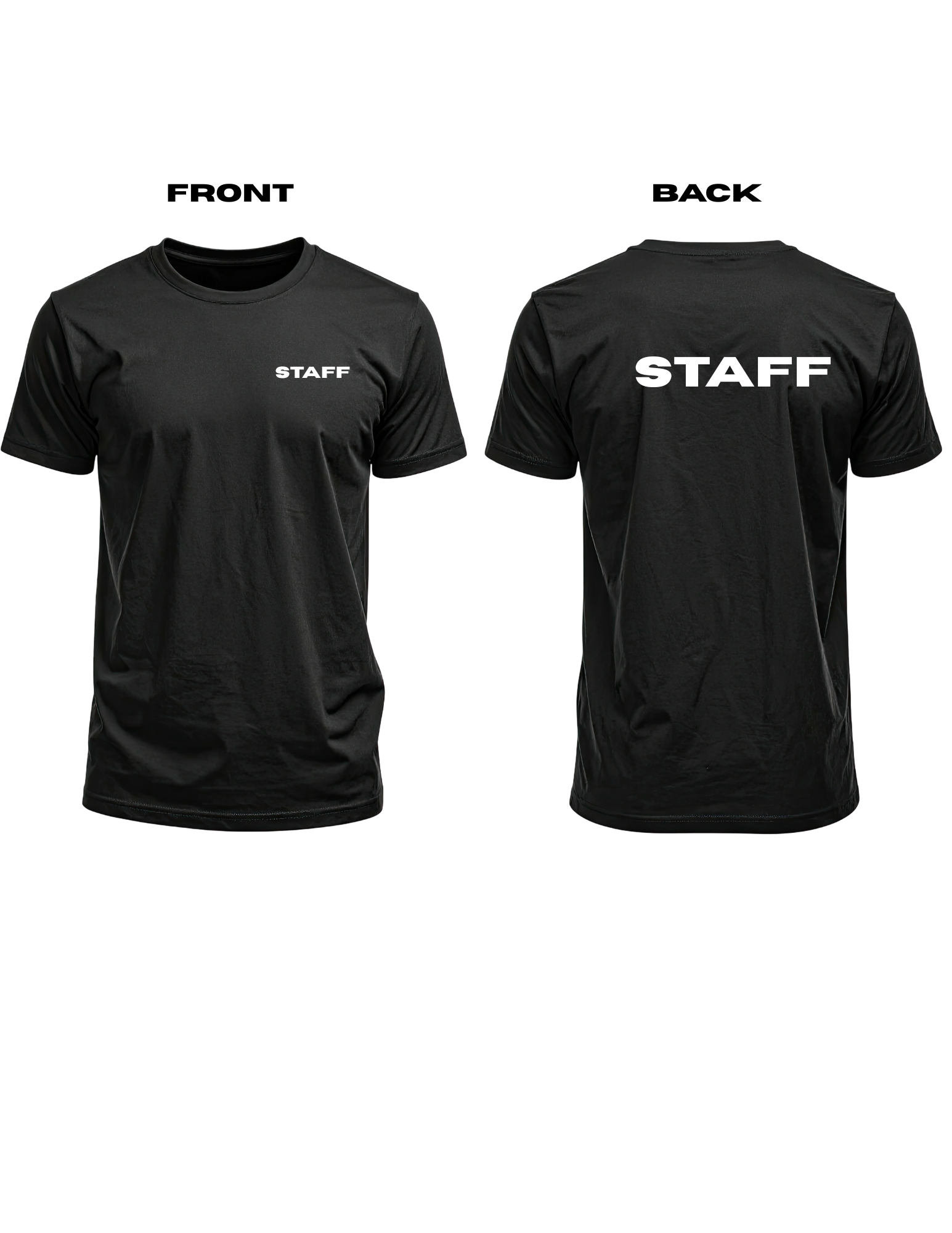 Staff T-Shirt | 100% Cotton Event & Team Staff Tee