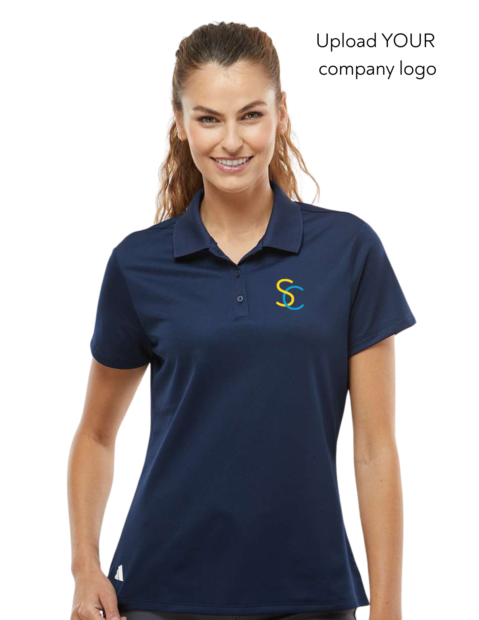 Adidas - Women's Basic Sport Polo - Stecker Creations