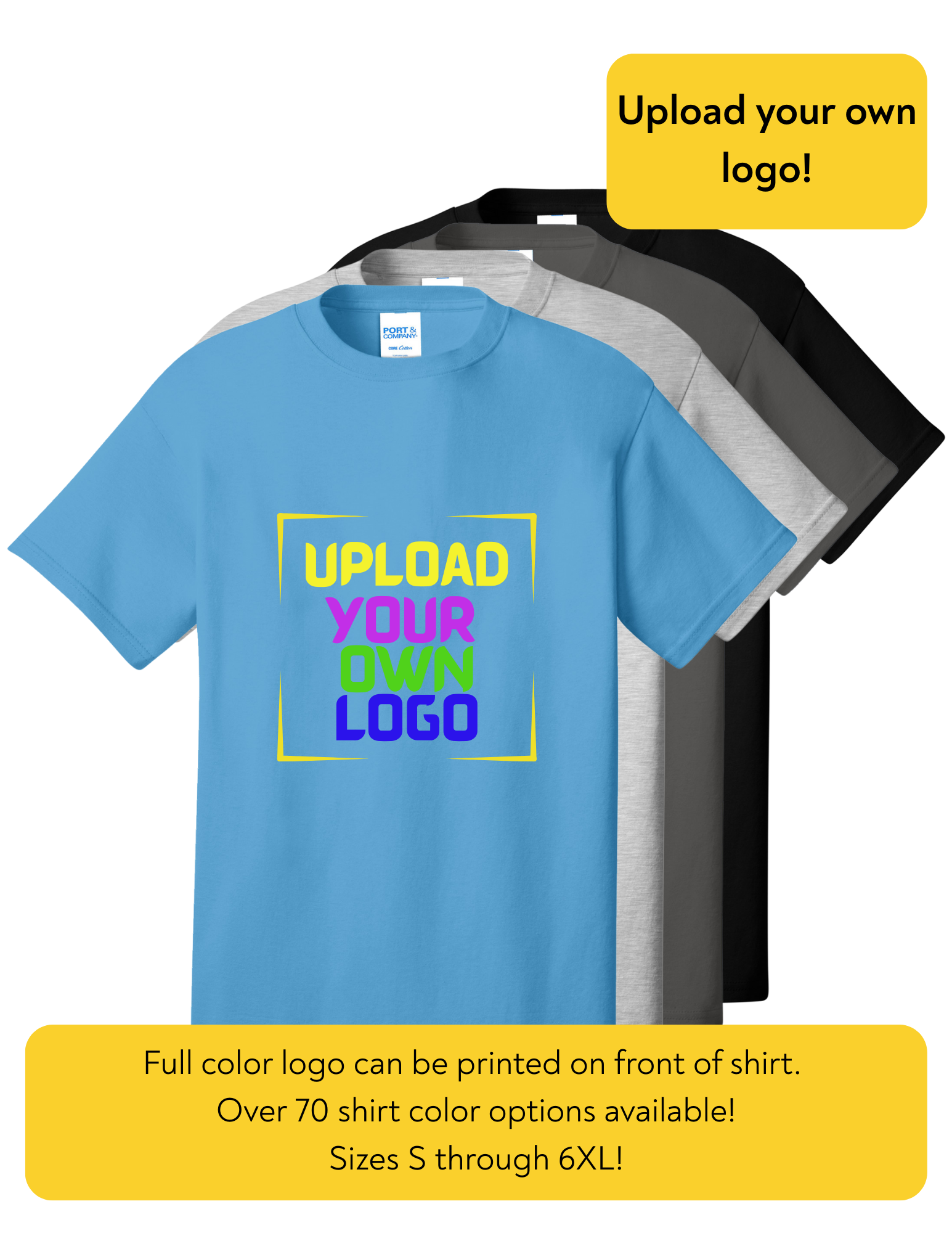 Port & Co™ Core Cotton Tee - Stecker Creations