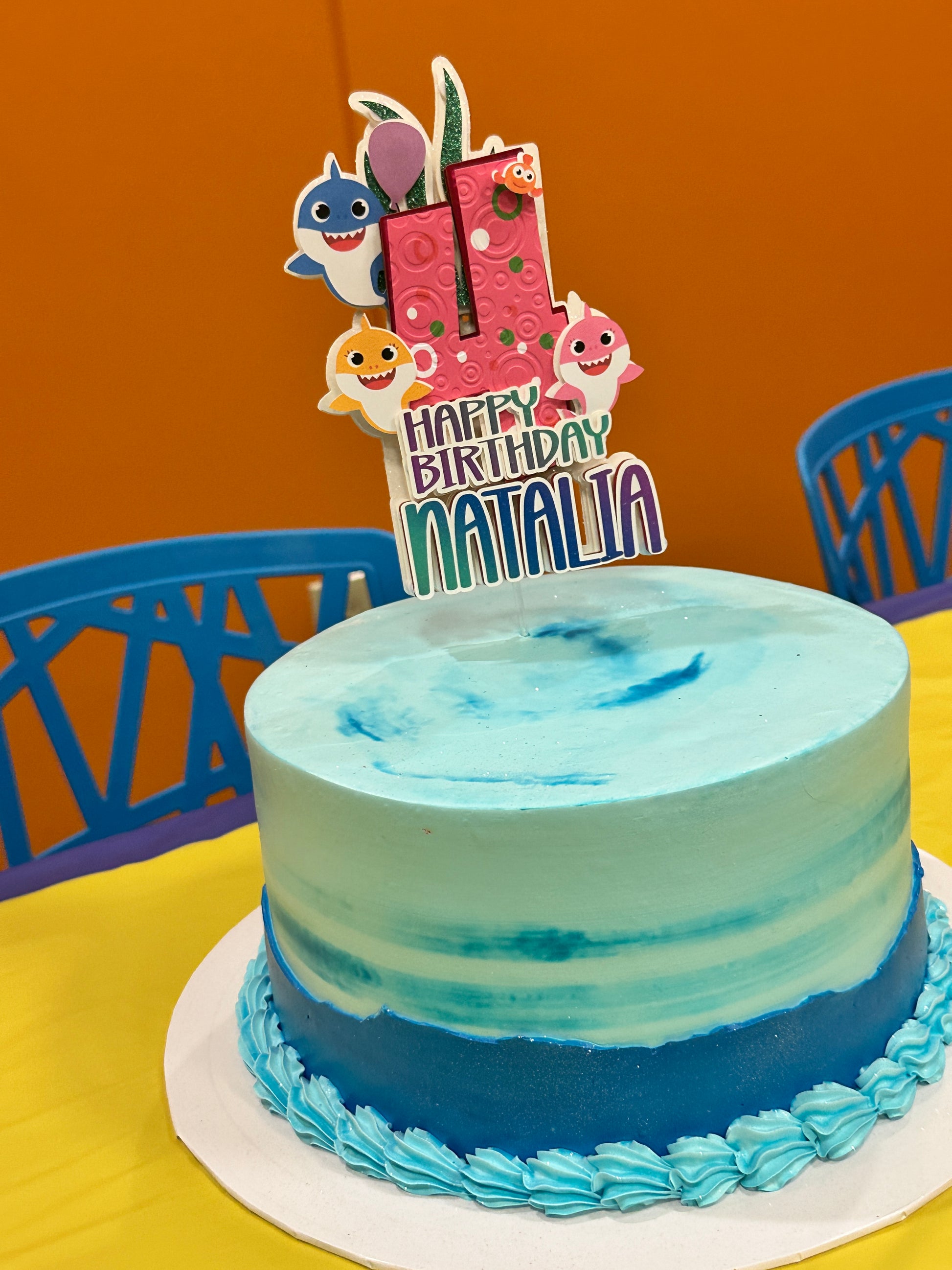 Baby Shark Cake Topper - Stecker Creations