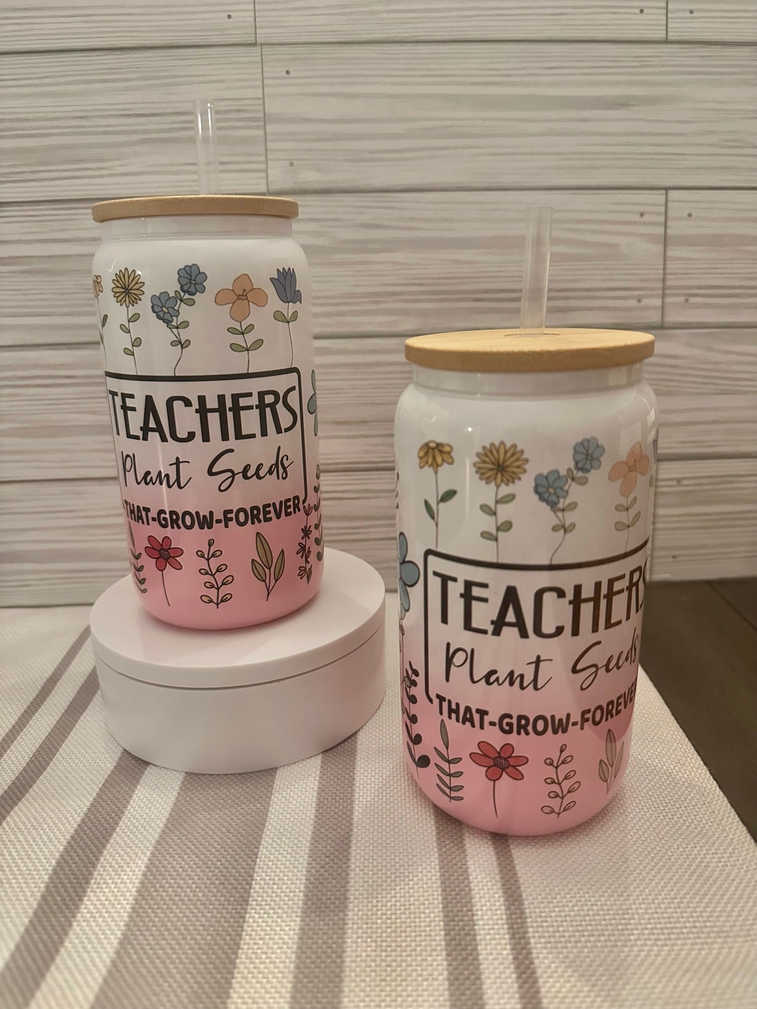Teacher Gift - Teachers Plant Seeds - Stecker Creations