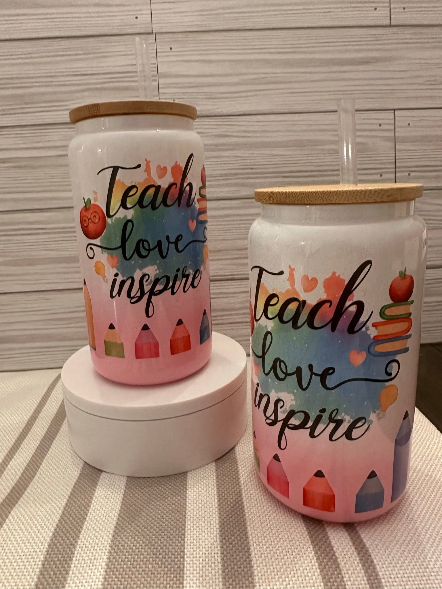 Teach Love Inspire - Teacher Gift - Stecker Creations