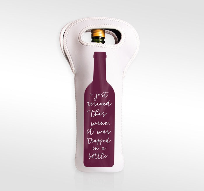 Neoprene Wine Tote - Stecker Creations